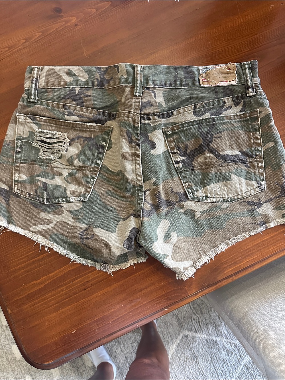 Denim & Supply Ralph Lauren Distressed Denim Cutoff Shorts - - Picture 5 of 7